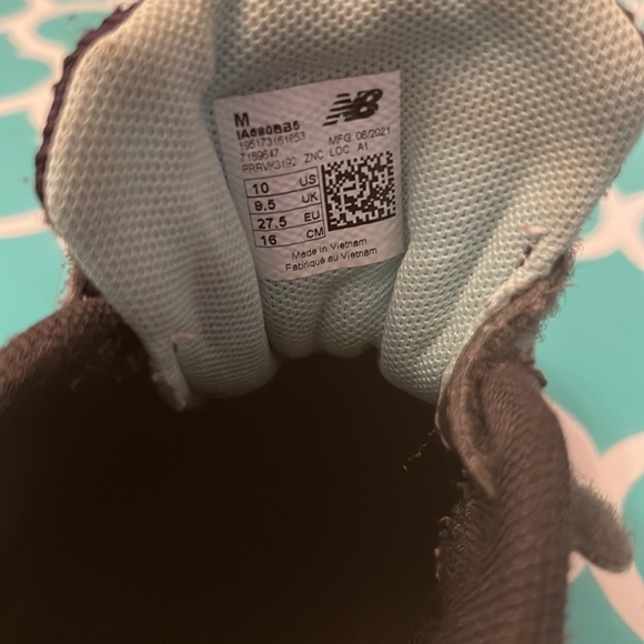 New balance sneakers toddler girls size 10 - Picture 8 of 8